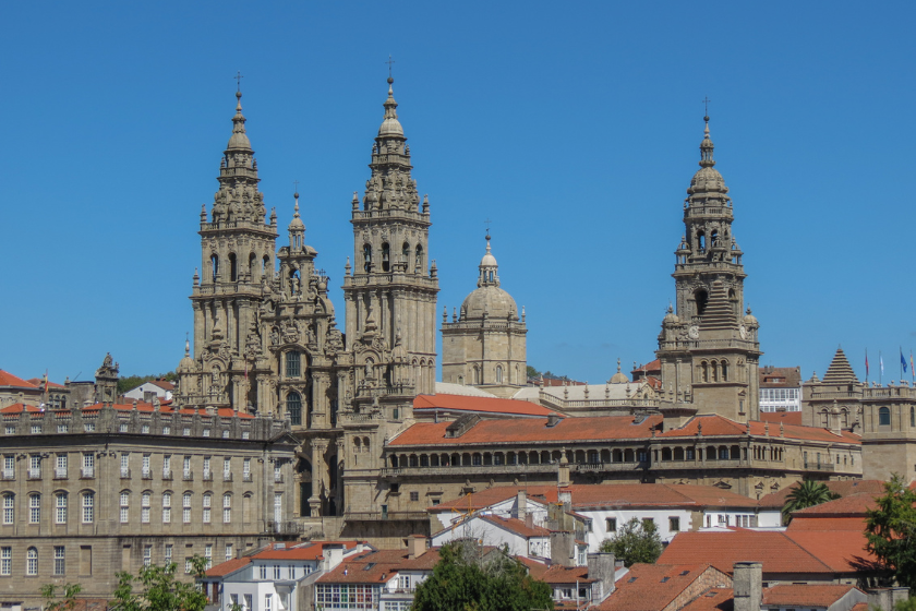 ciudades más turísticas de España Santiago de compostela