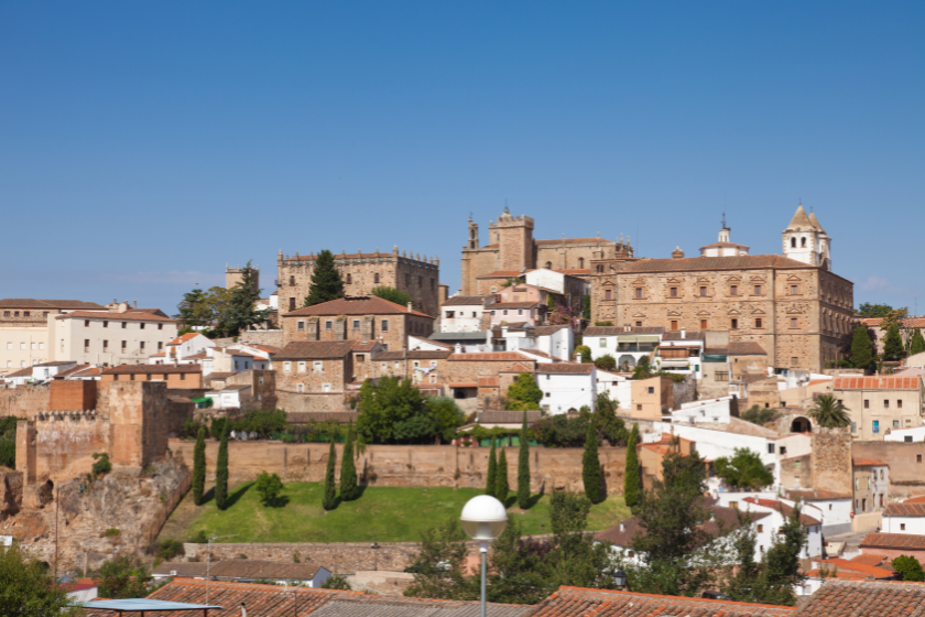 ciudades más turísticas de España Cáceres