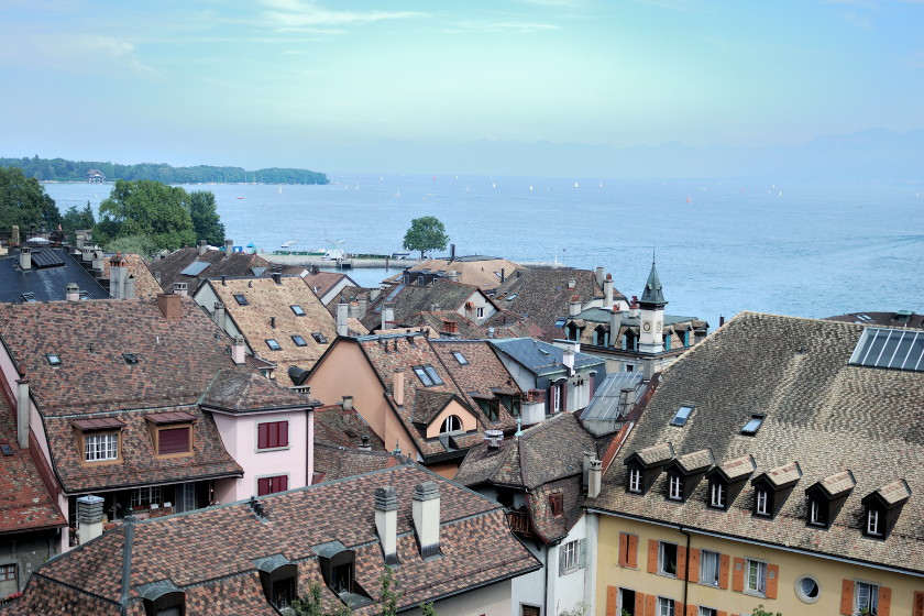 ciudades más bonitas a orillas del Lago Lemán Nyon