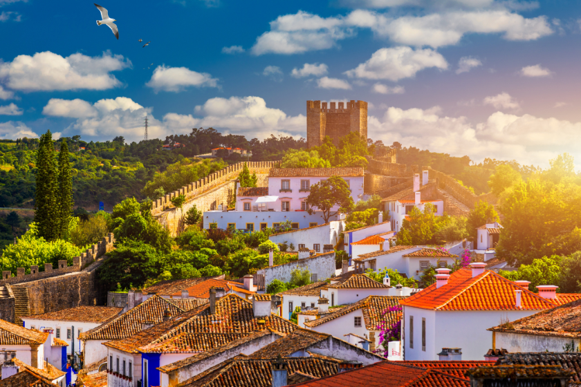 ciudades más bonitas de Portugal óbidos