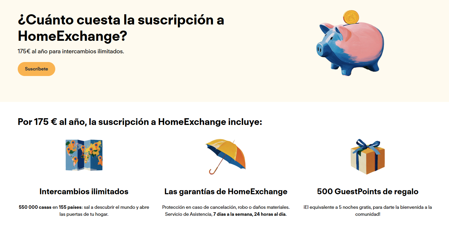 intercambio de casas gratis ventajas HomeExchange