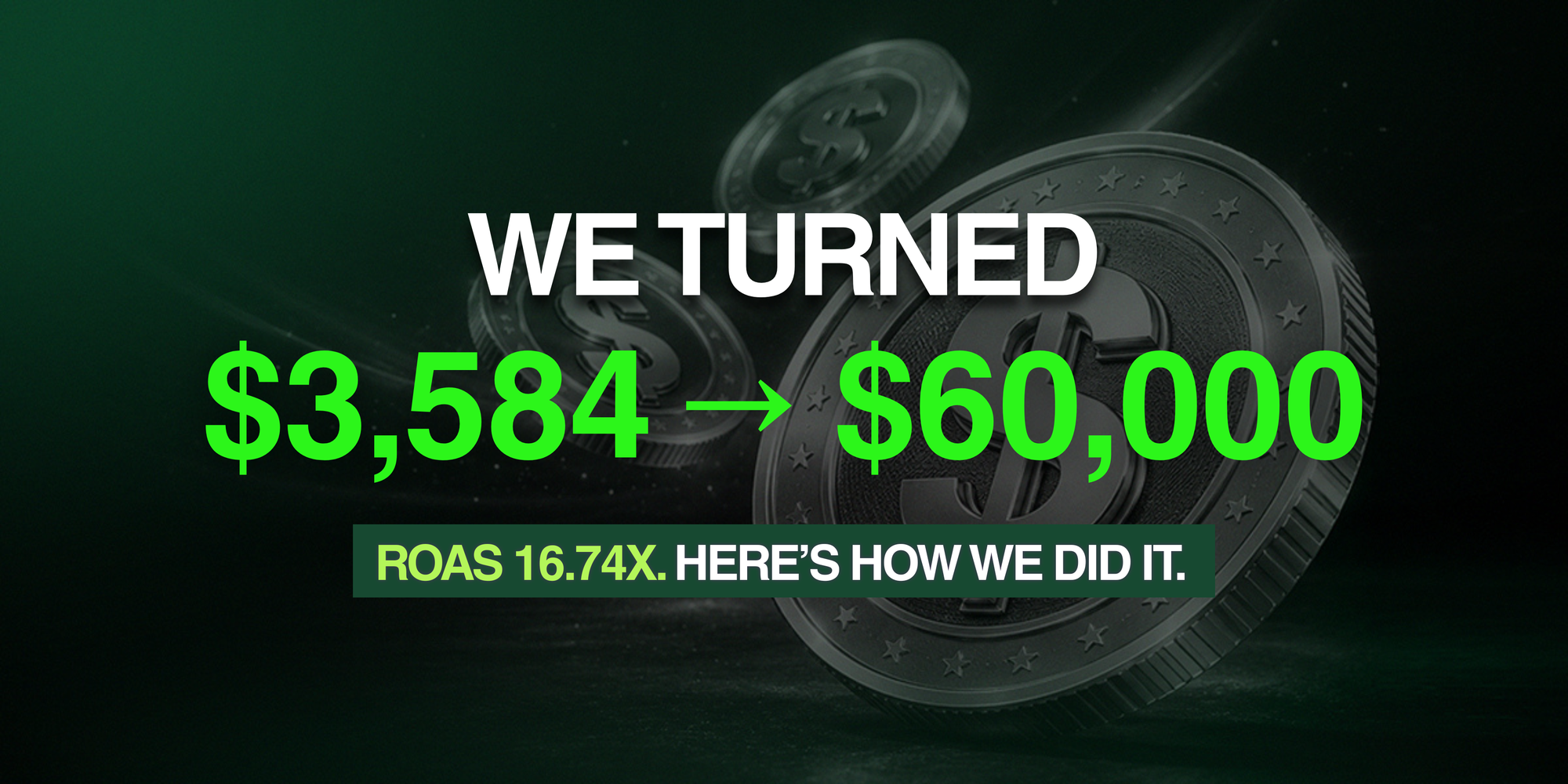 We Turned $3,584 Of Our Own Money Into $60,000. Here's How.