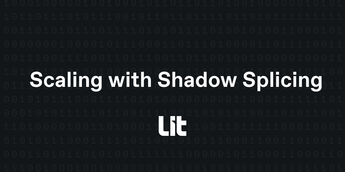 Enhancing Threshold Security and Performance at Scale: Introducing Shadow Splicing