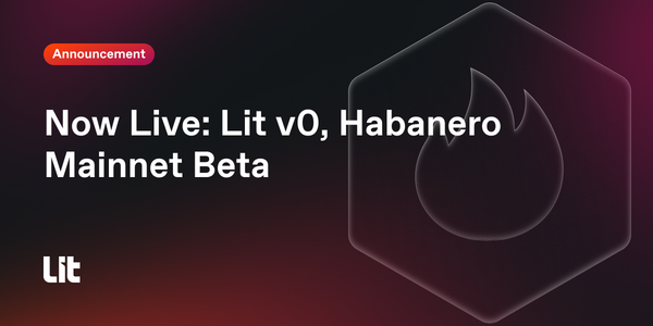 Introducing Decentralized Key Management with Lit v0