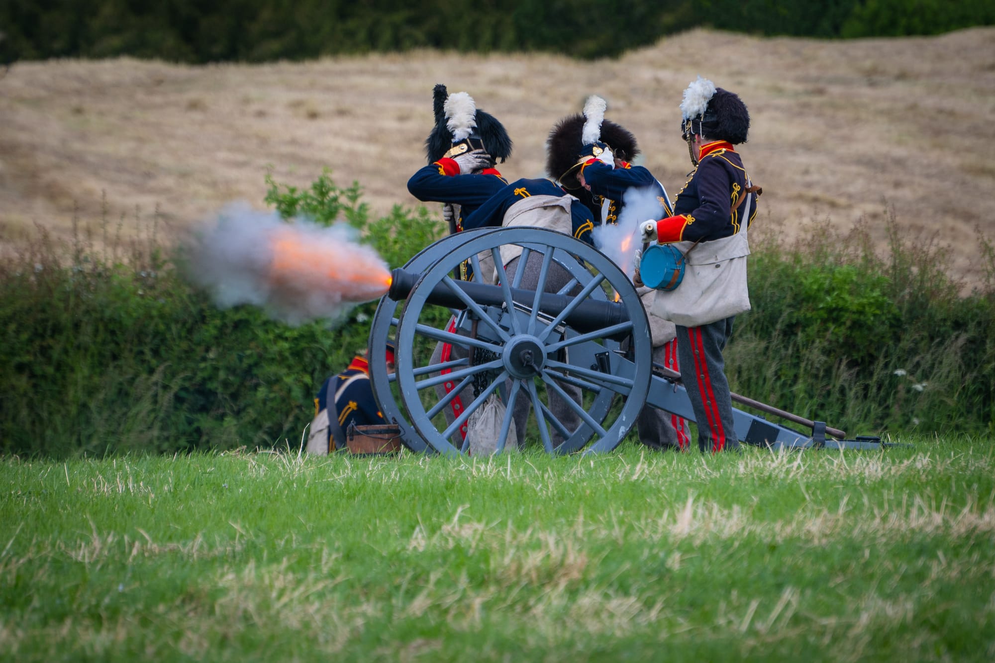 Witness live firing cannons - Chappers Photography