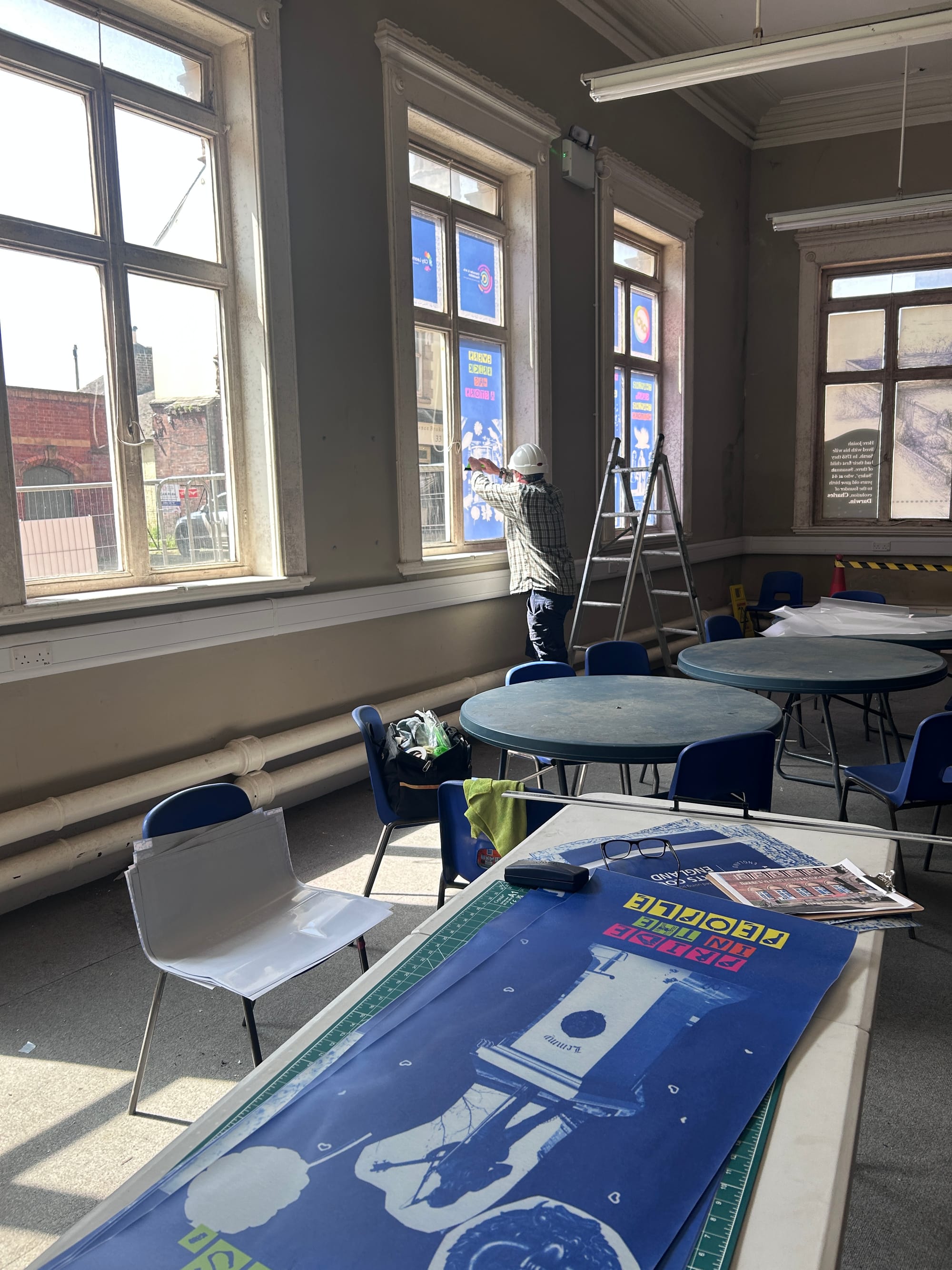 Cascade Exhibition opens at Burslem Town Hall, showcasing young people’s vision for the future of their city