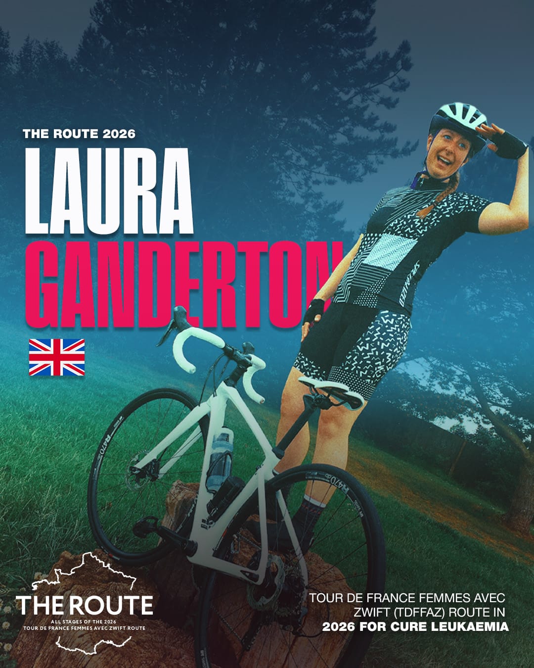 Stafford deaf cyclist takes on entire Tour de France Femmes route after mum's blood cancer diagnosis