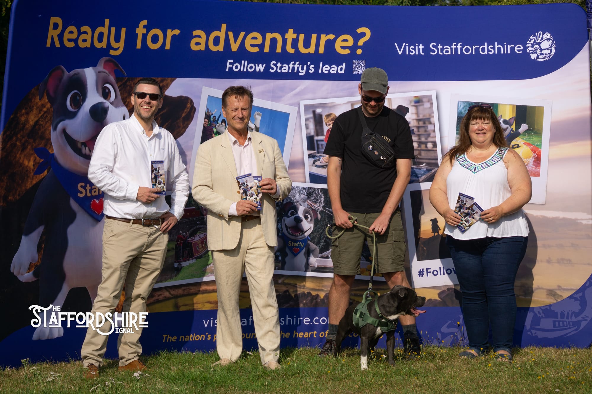 Big Staffy Stroll Brings Staffordshire’s Ten Week Staffy Trail to a Celebratory Close