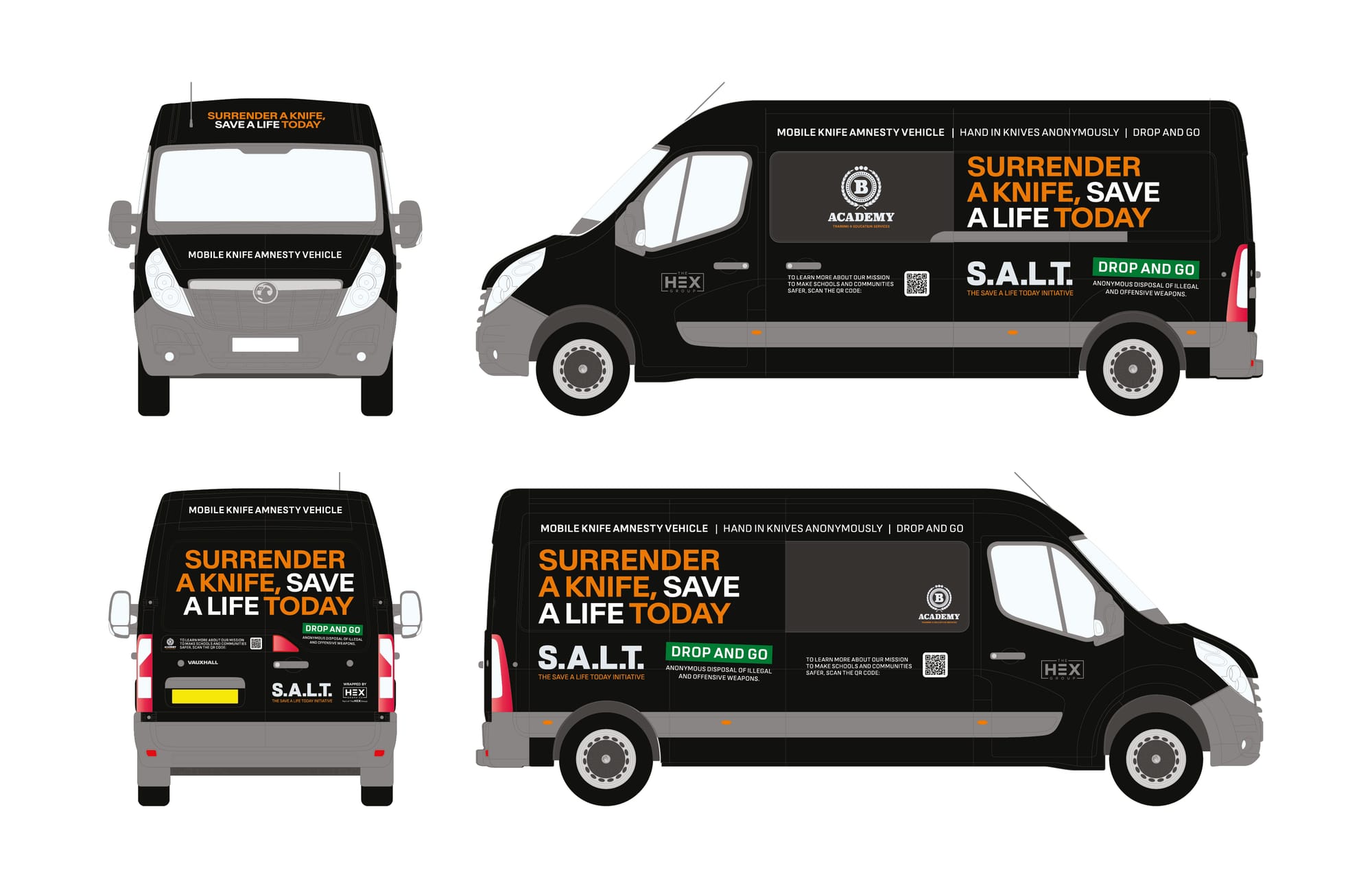 Open day to Launch First Veteran Owned Mobile Knife Amnesty Van