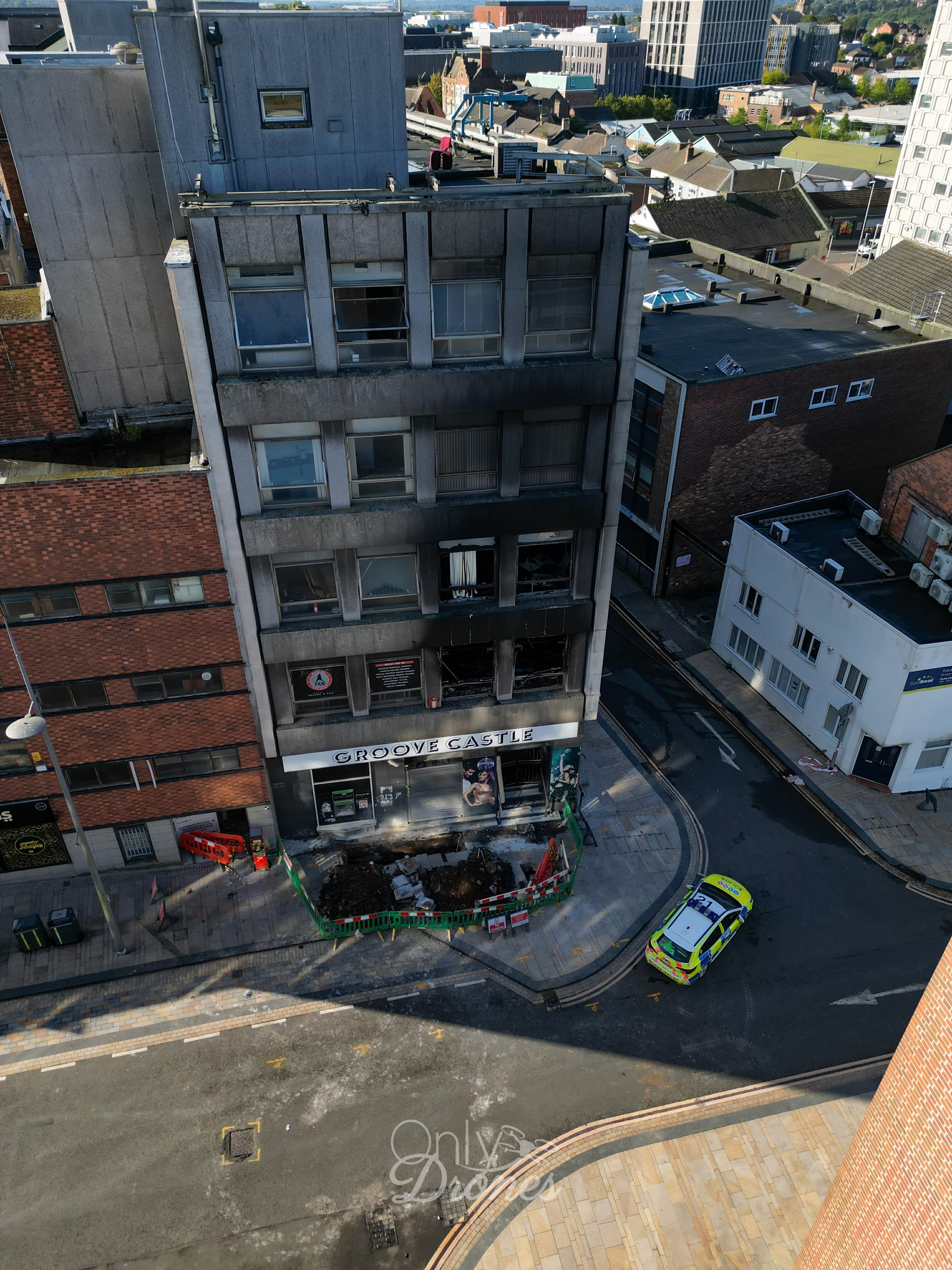 Investigation launched after fire at former Hanley nightclub building
