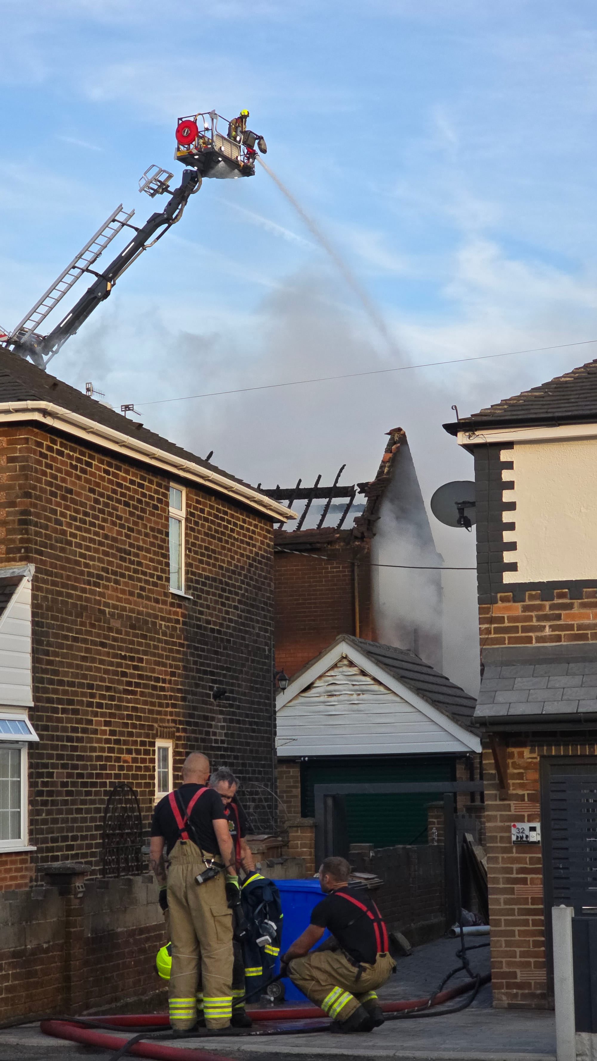 Major Sandyford fire damages homes as crews tackle multiple large fires in Staffordshire in 24 hours