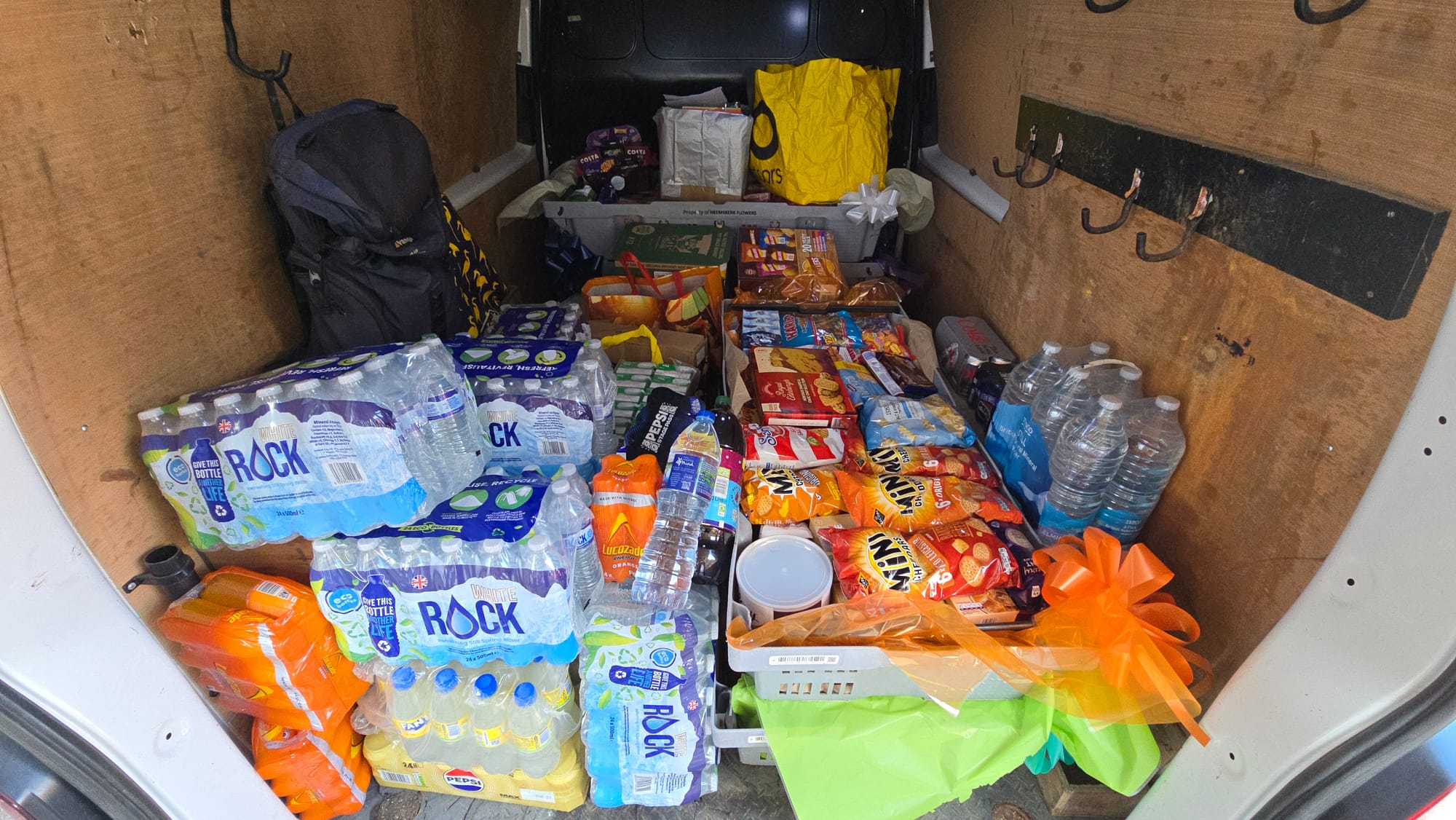 Longton Community Thanks Firefighters With Care Package After Weeks of Donations