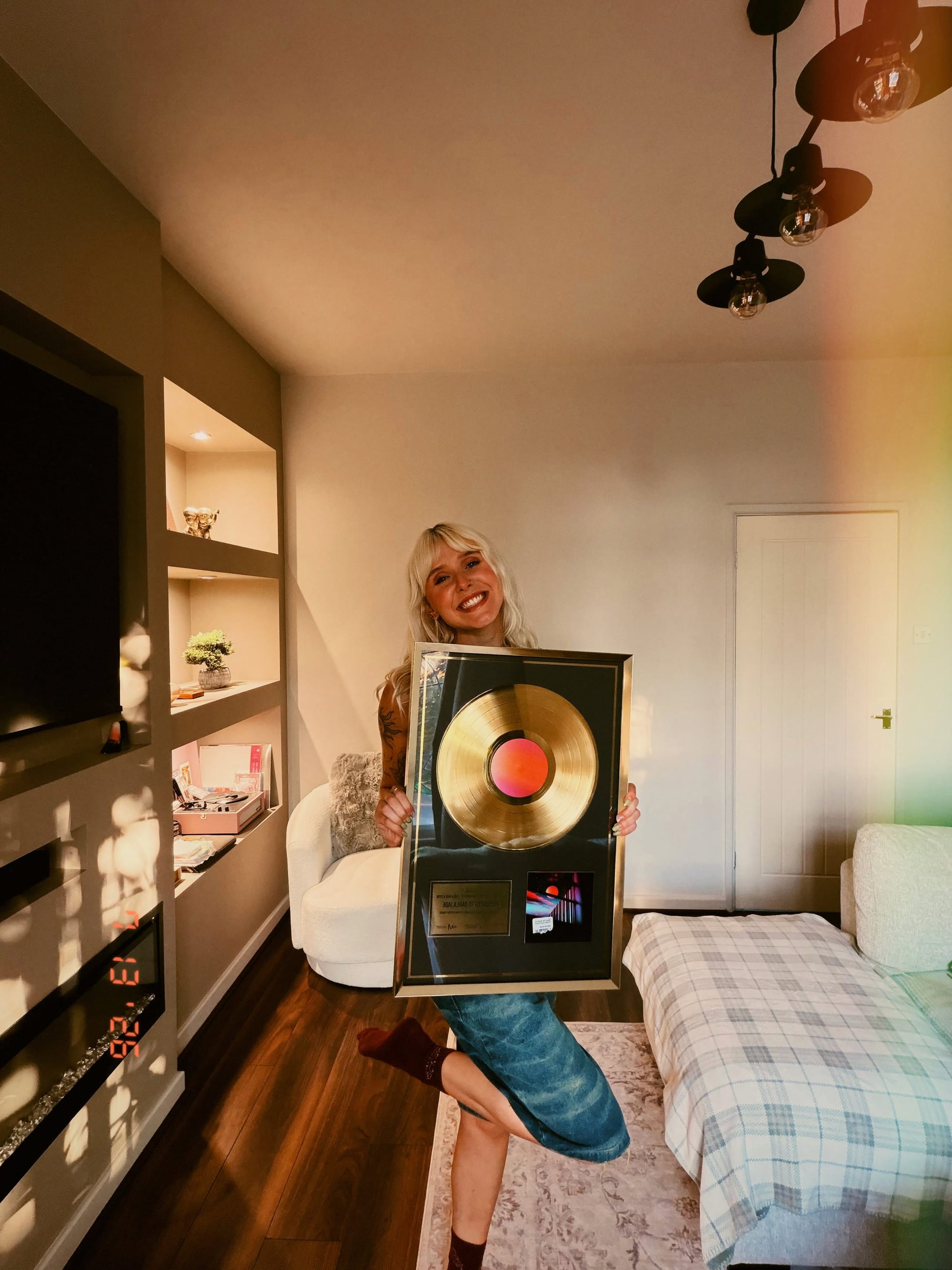 Stoke-on-Trent artist Darla Jade celebrates gold export success for ‘Wish We Could’