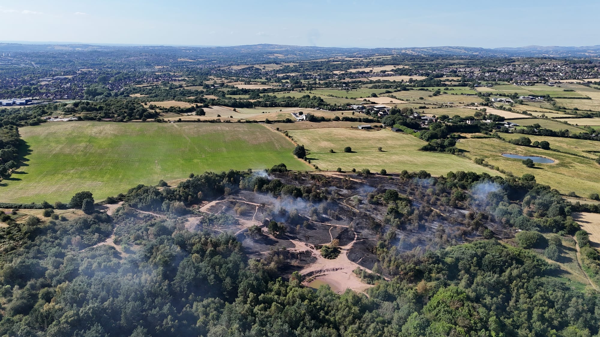 Drought and fires; the stark impact of climate change in Staffordshire