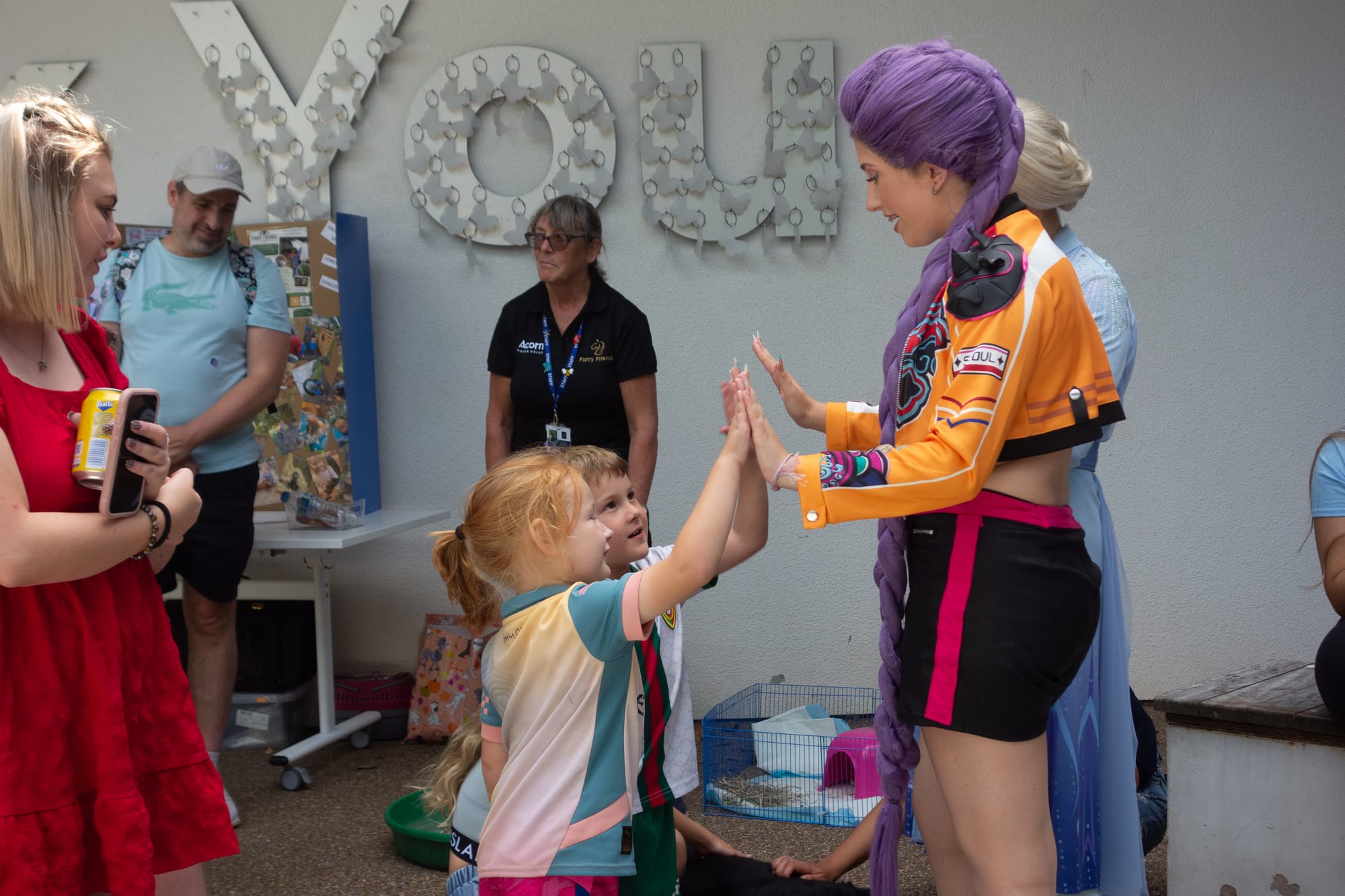 Families Explore Caudwell Children’s Keele Centre at Inclusive Open Day