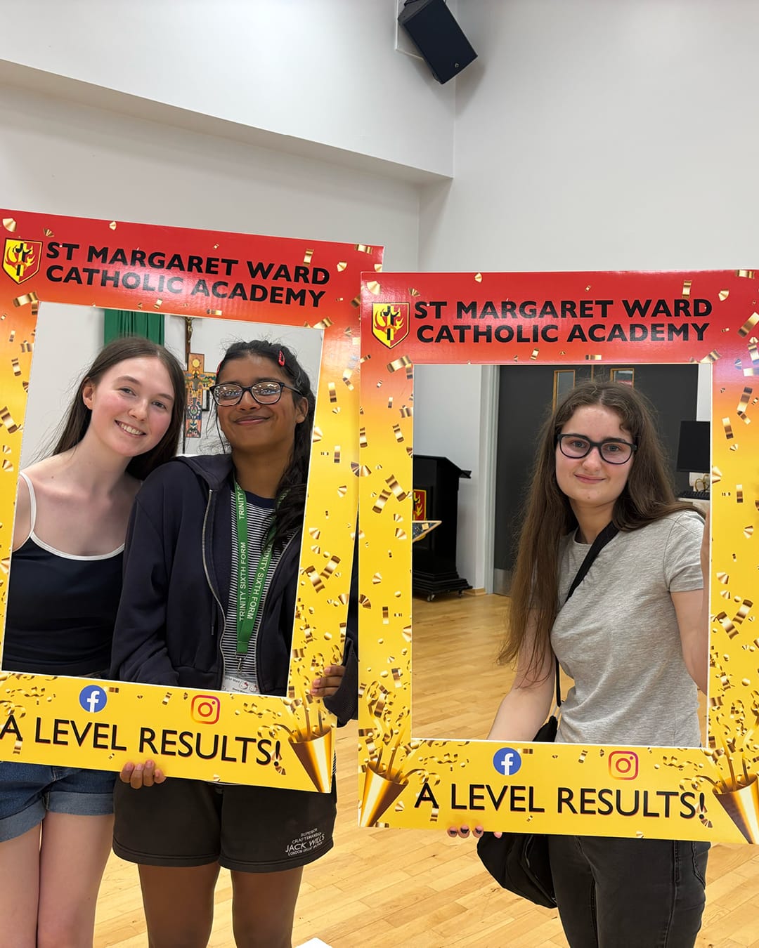 St. Margaret Ward Catholic Academy celebrates 97% pass rate for A Levels