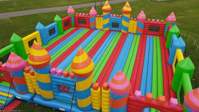 UK's biggest inflatable obstacle course is coming to Tamworth Castle this month, as part of 10th anniversary UK tour