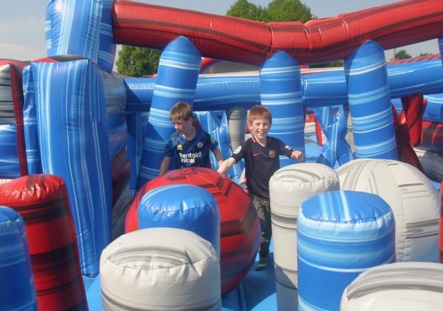 UK's biggest inflatable obstacle course is coming to Tamworth Castle this month, as part of 10th anniversary UK tour