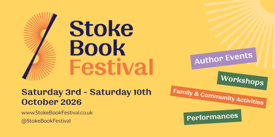Tickets Now on Sale for Stoke Book Festival 2026
