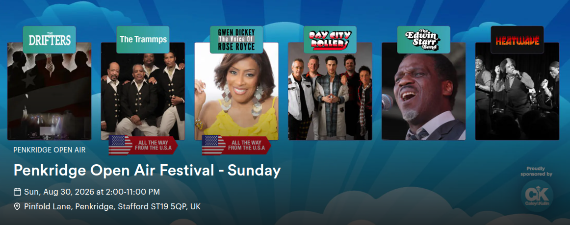 Relive the 90s, 00s and Classic Hits at Penkridge Open Air Festival 2026