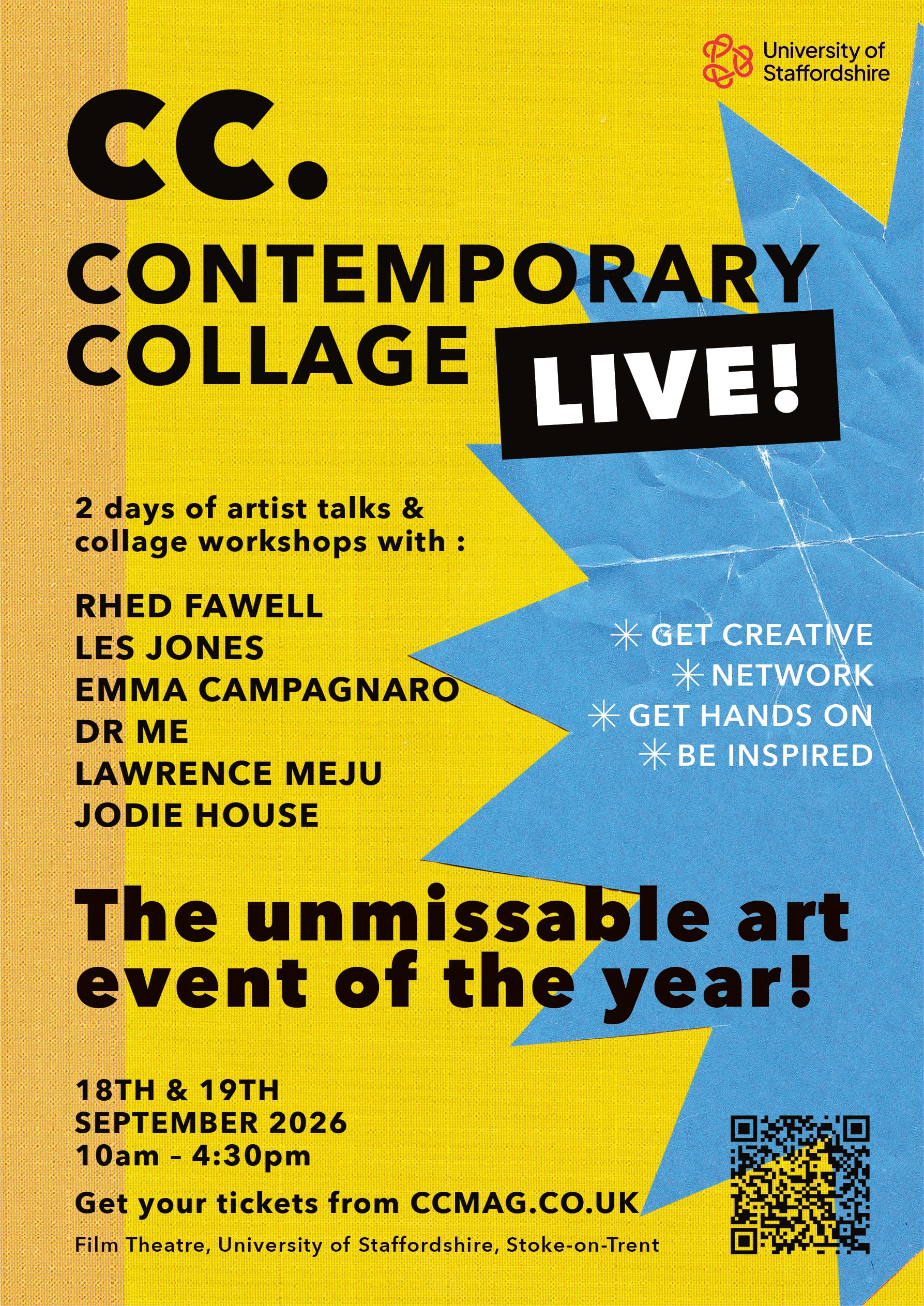 UK’s Only Collage Art Conference Returns to Stoke-on-Trent