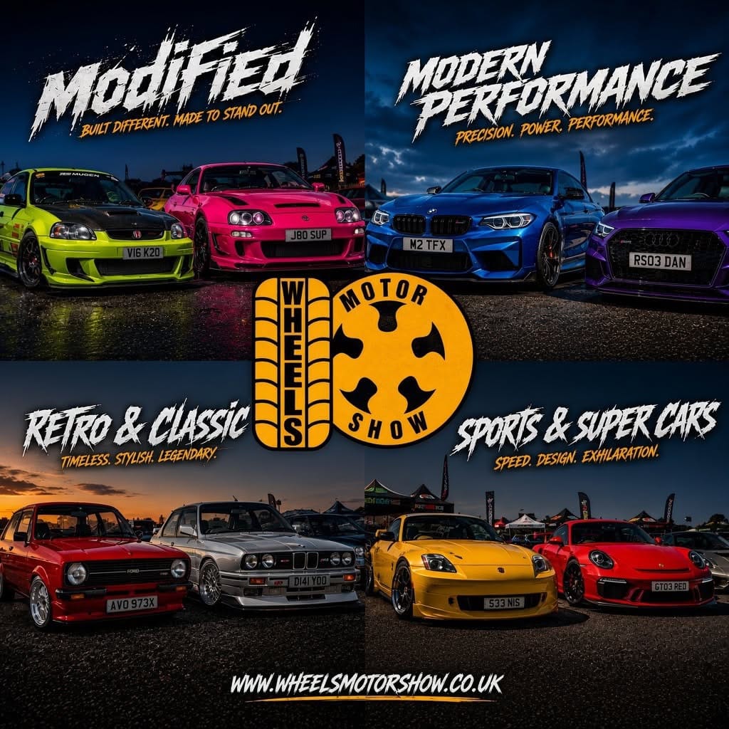 Wheels Motor Show returns to Penkridge Market this weekend