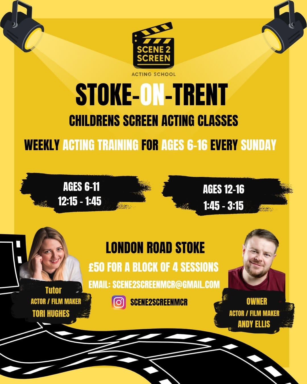 New Children’s Screen Acting Classes Launch in Stoke-on-Trent This September