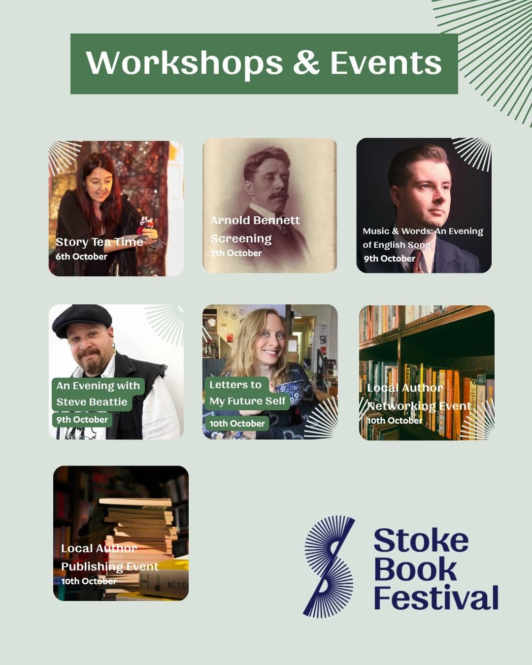 Stoke Book Festival: the complete guide - Everything you need to know about the city's first ever book festival