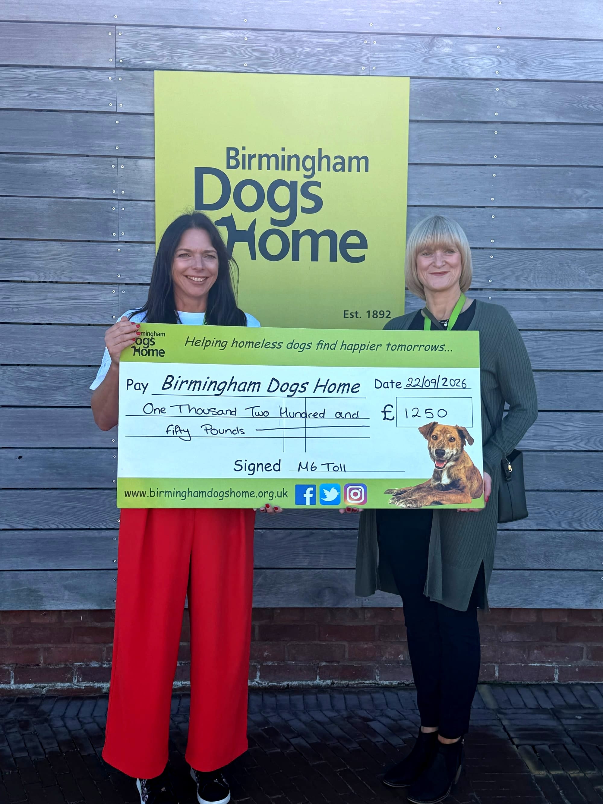 M6toll Proudly Supports Birmingham Dogs Home with New Enrichment Paddocks