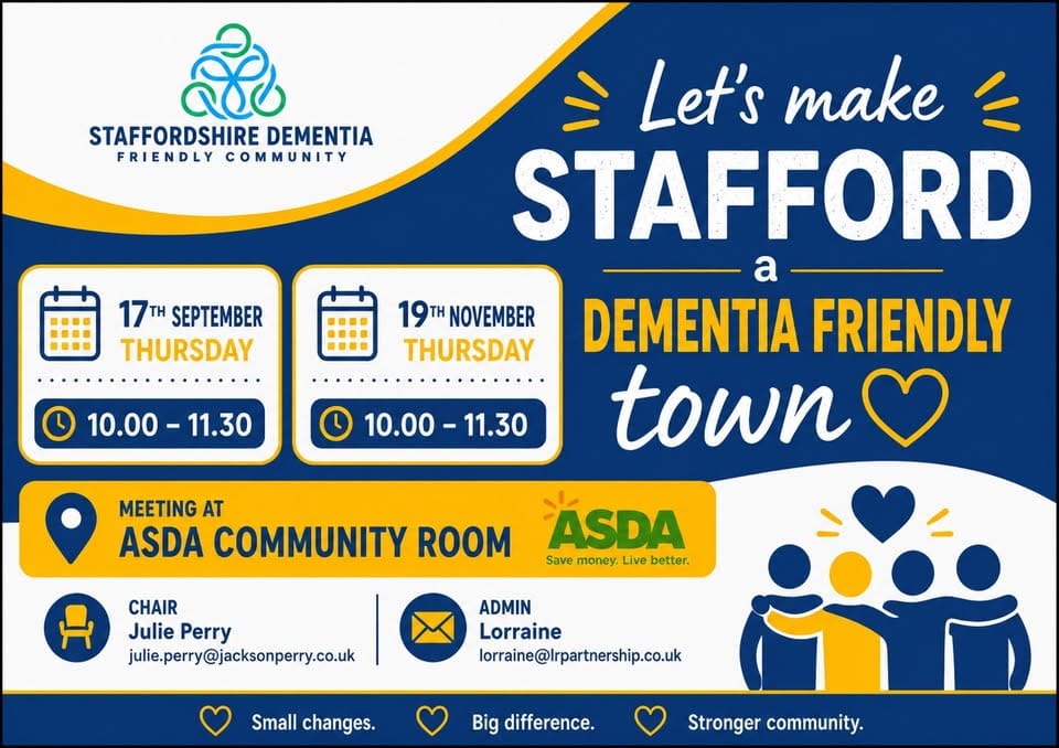 Stafford born Lorraine steps back after decades of events and community work