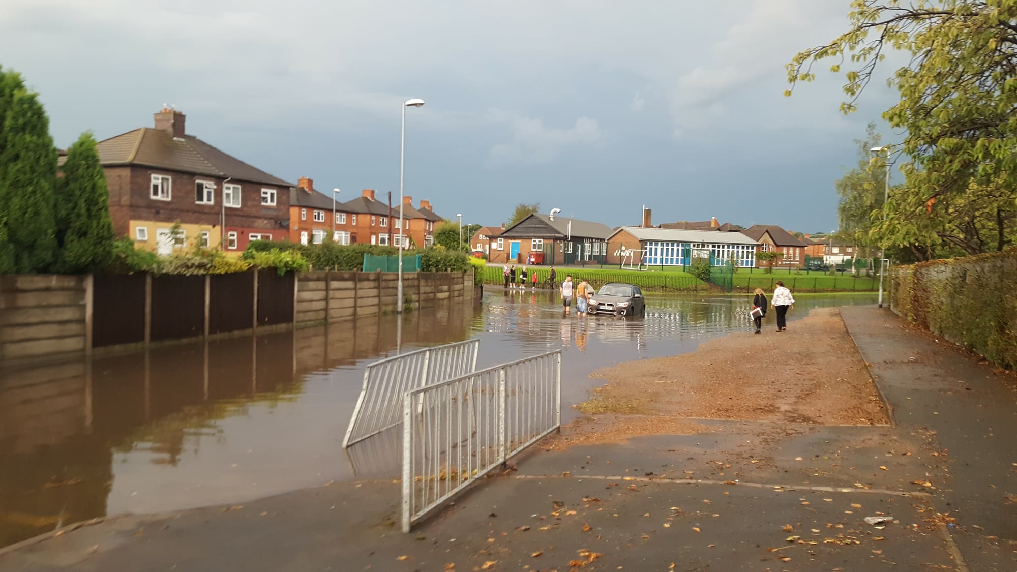 Work continues to reduce flood risk across Stoke-on-Trent as storms hit