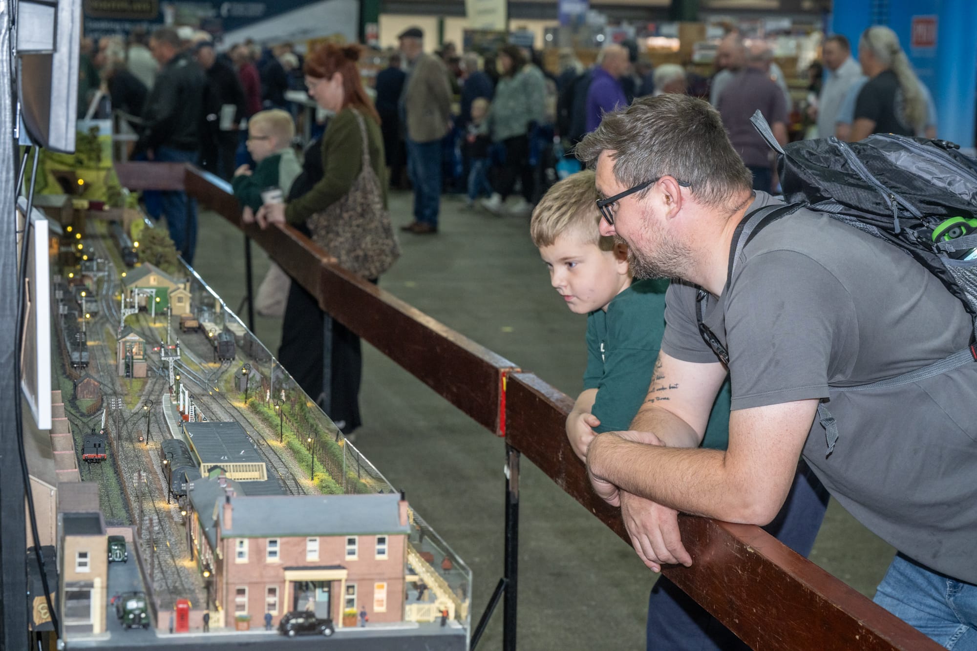 Stafford Model Railway Show brings miniature railways and vintage buses to Bingley Hall