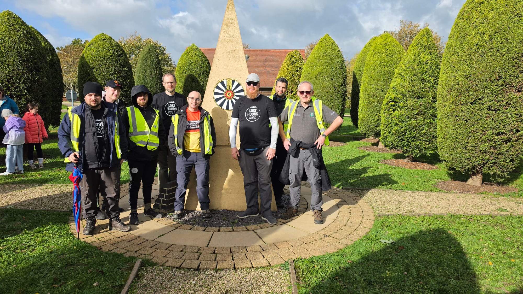 Round Table Family Raises Over £25,000 for CALM After 28.8 Mile Lost Hours Walk