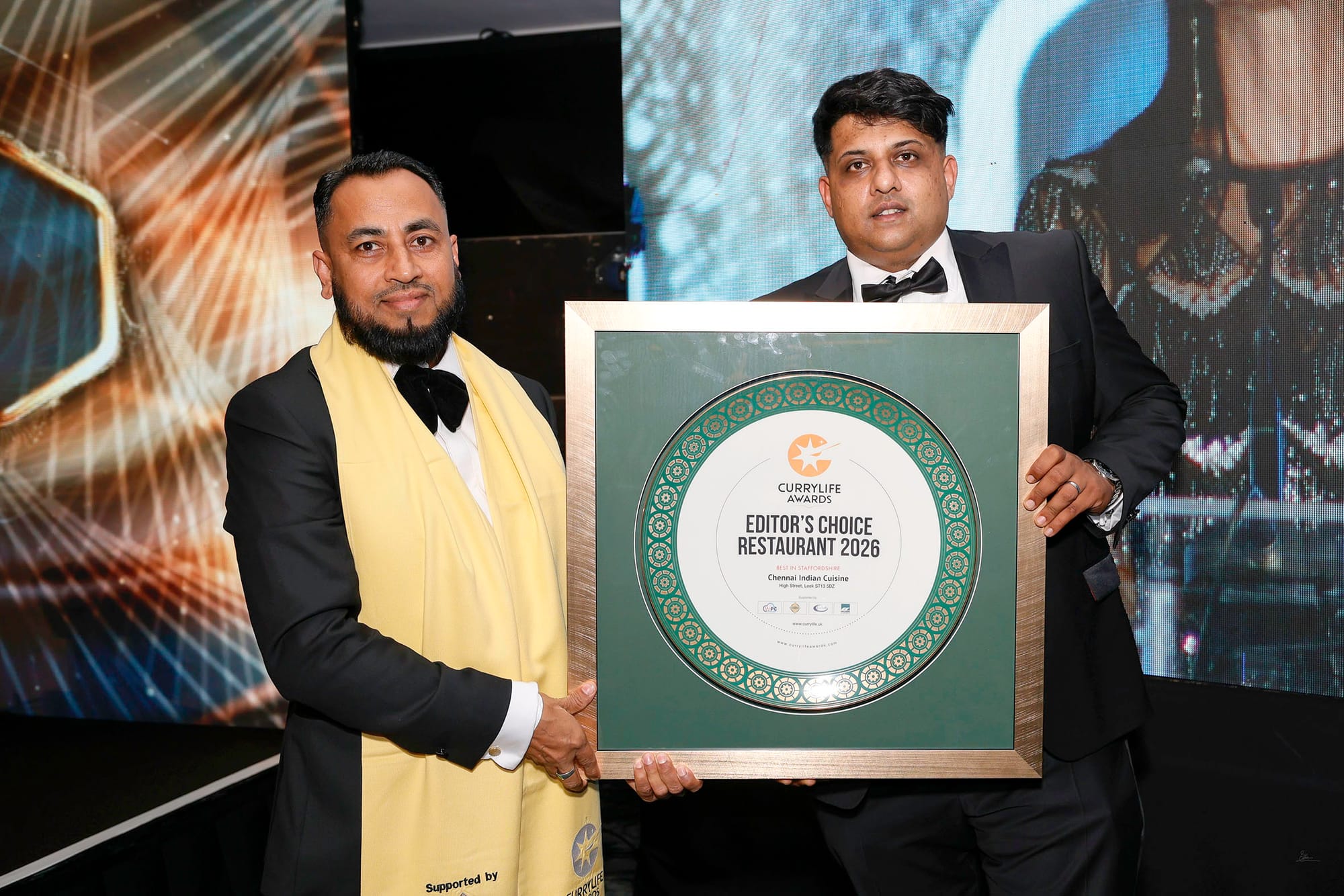 Three Staffordshire Restaurants Celebrate Success at National Curry Life Awards 2026