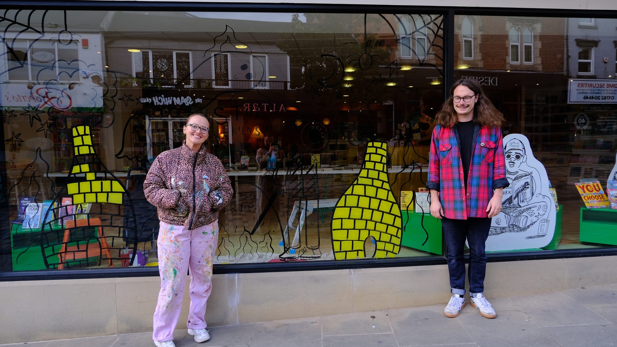 Potteries Poltergeists Window Trail Brings Local Folklore to Life in Hanley