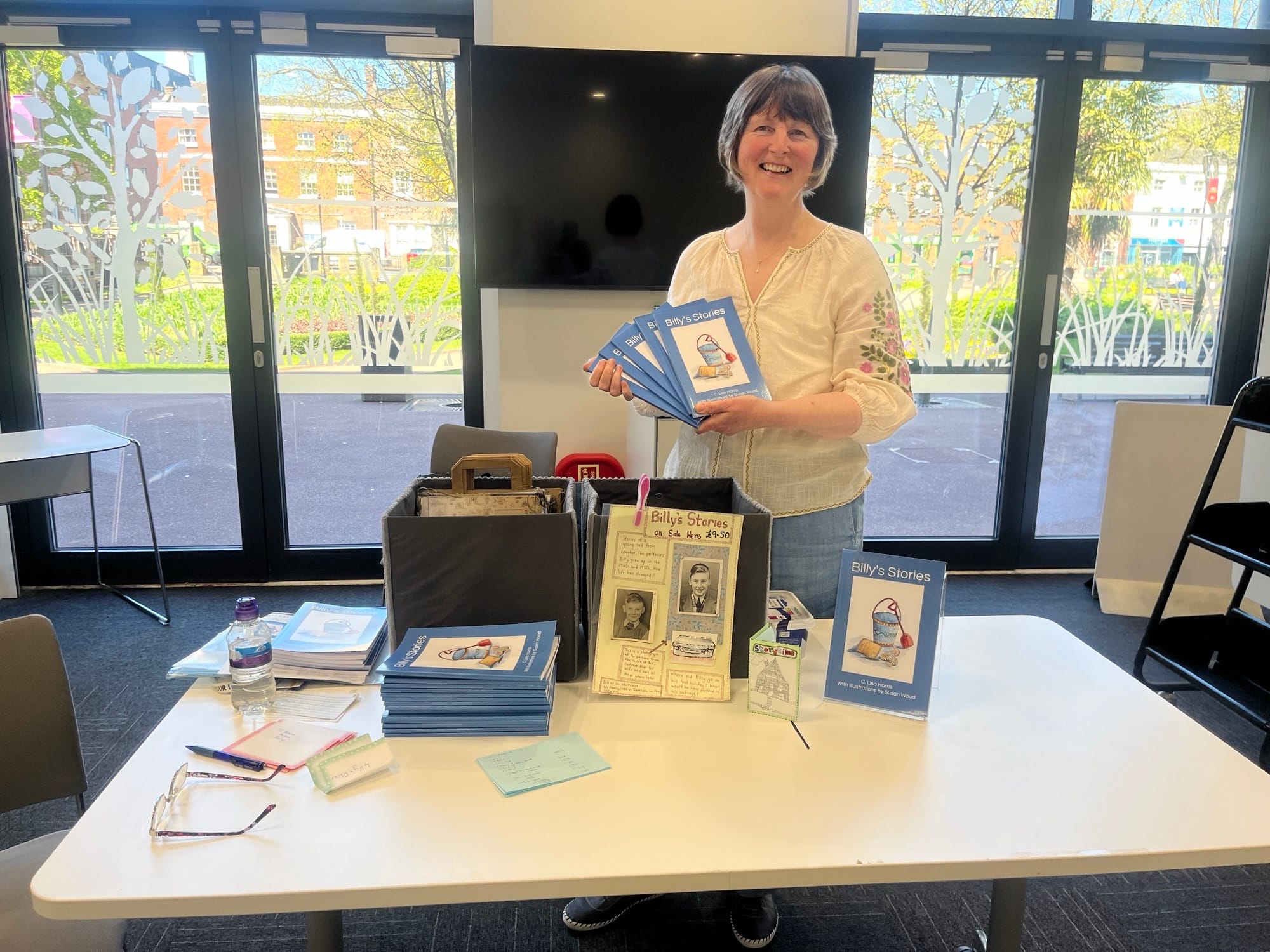 Billy’s Stories: C Lisa Harris Shares Life Since Her Book’s Publication
