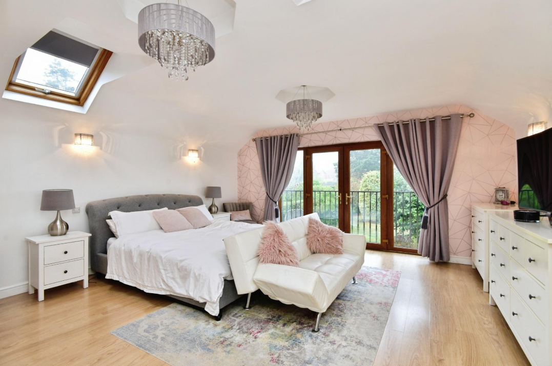 Inside a Five-Bedroom Meir Heath Home with Stunning Gardens