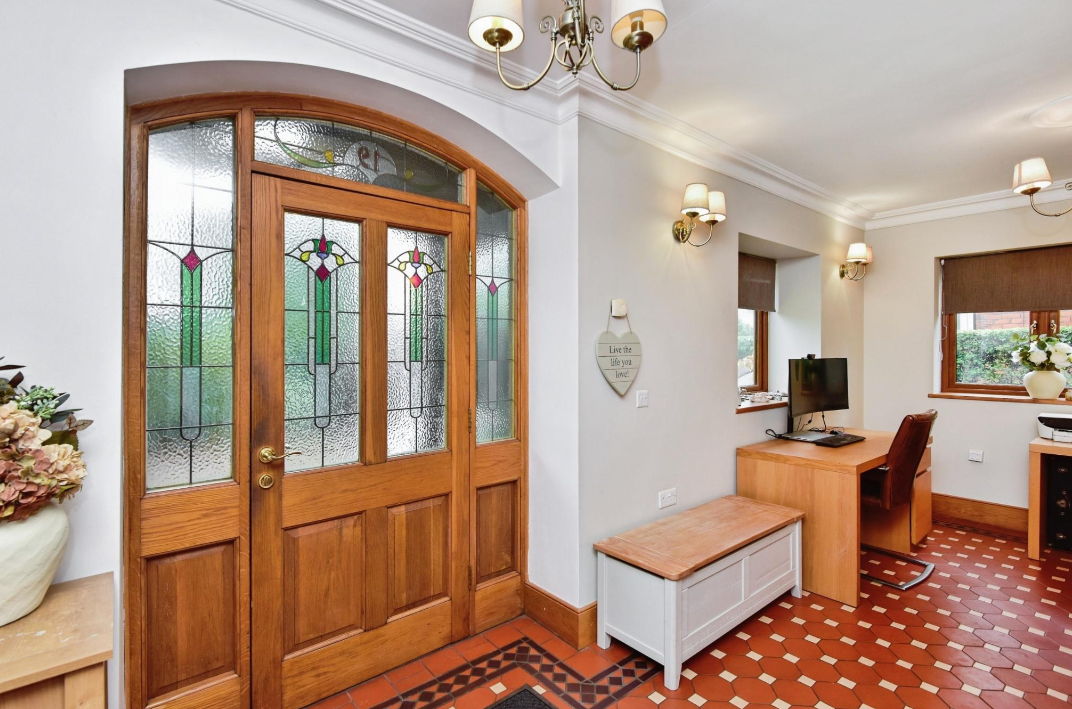 Inside a Five-Bedroom Meir Heath Home with Stunning Gardens