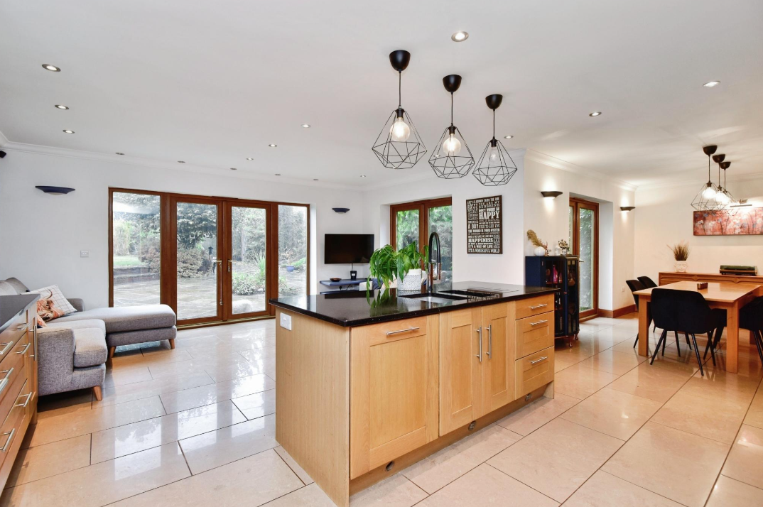 Inside a Five-Bedroom Meir Heath Home with Stunning Gardens