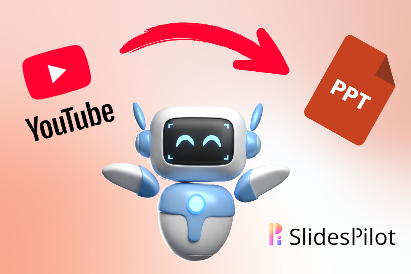 How to Convert YouTube Video to PowerPoint Presentation with AI
