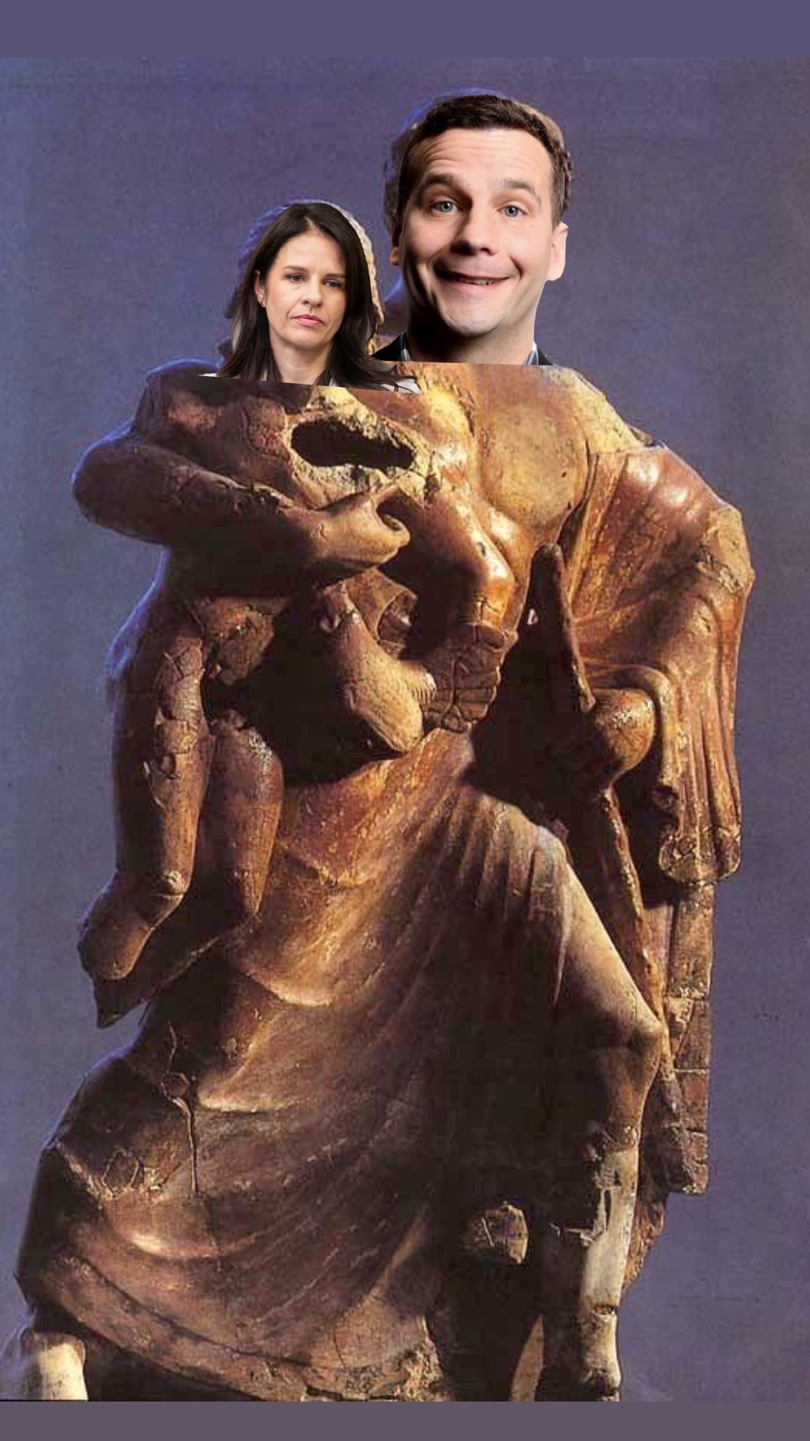 The Education Minister with the Actual Education Minister