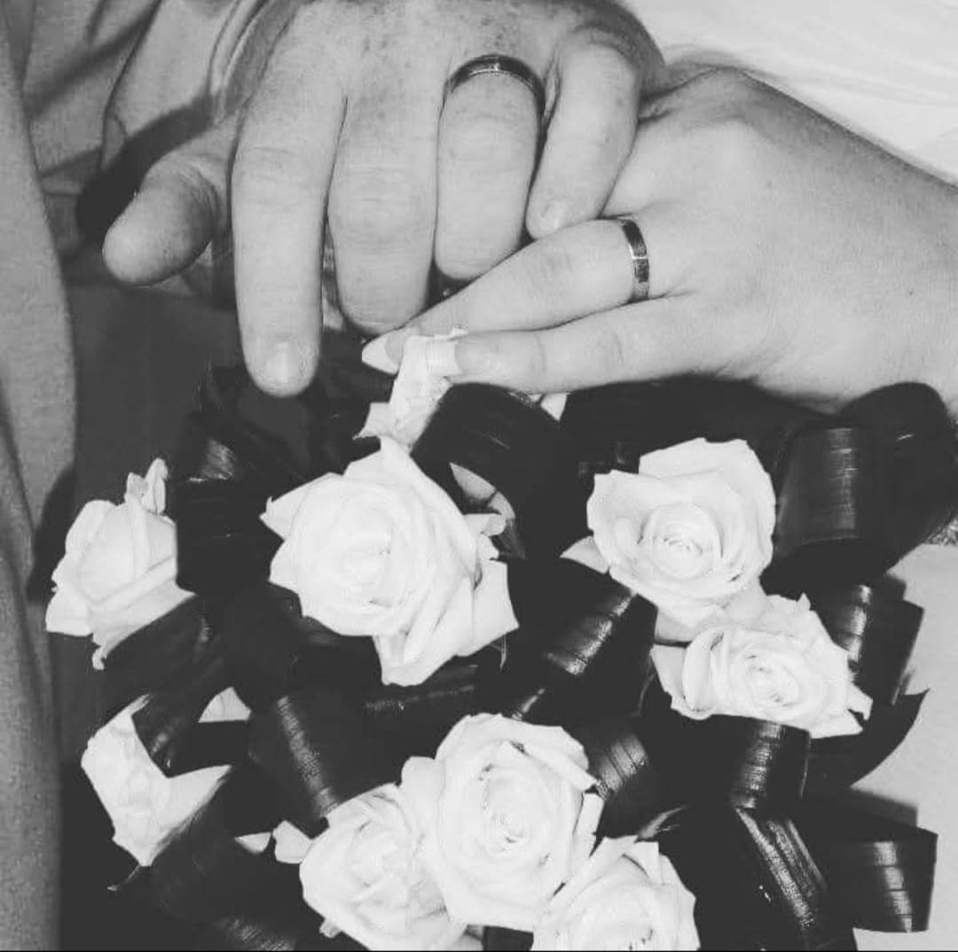 A picture from Simon and Helen's wedding. 