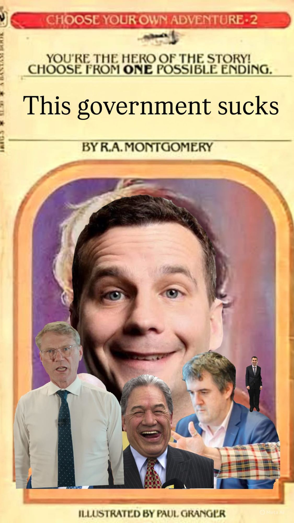 Choose your own adventure as a one term government