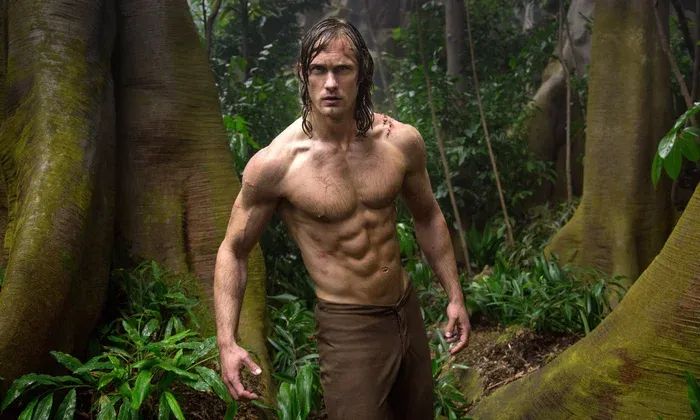 a picture featuring Alexander Skarsgard and his V, just look at it