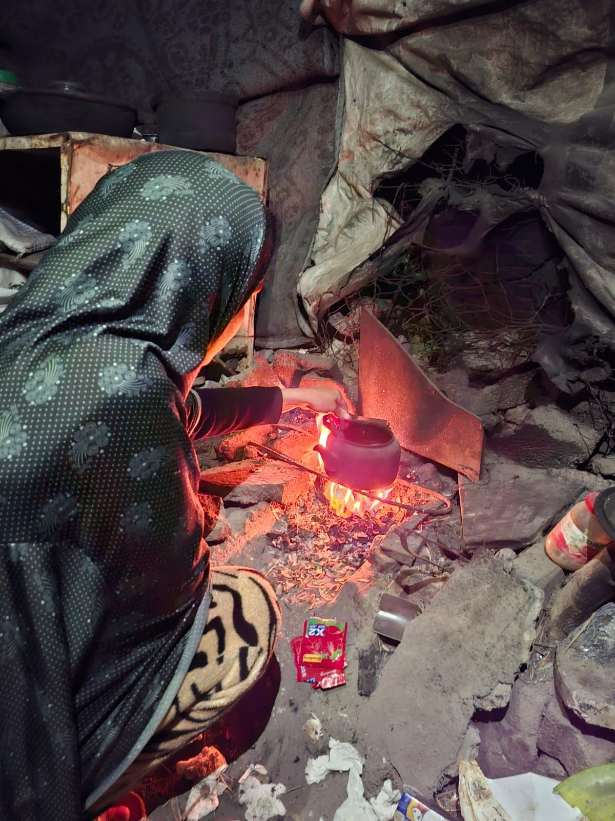 The cry of a Gazan woman