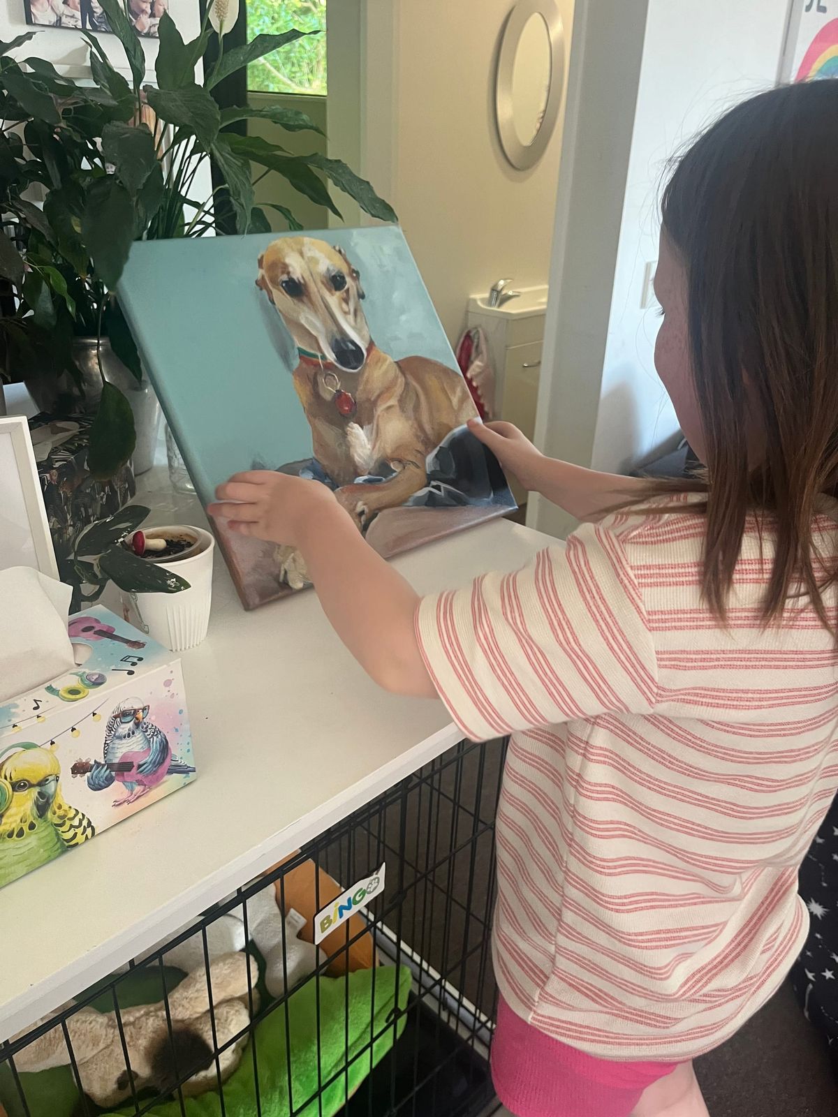 "What breed is your dog?" - How a heart heals