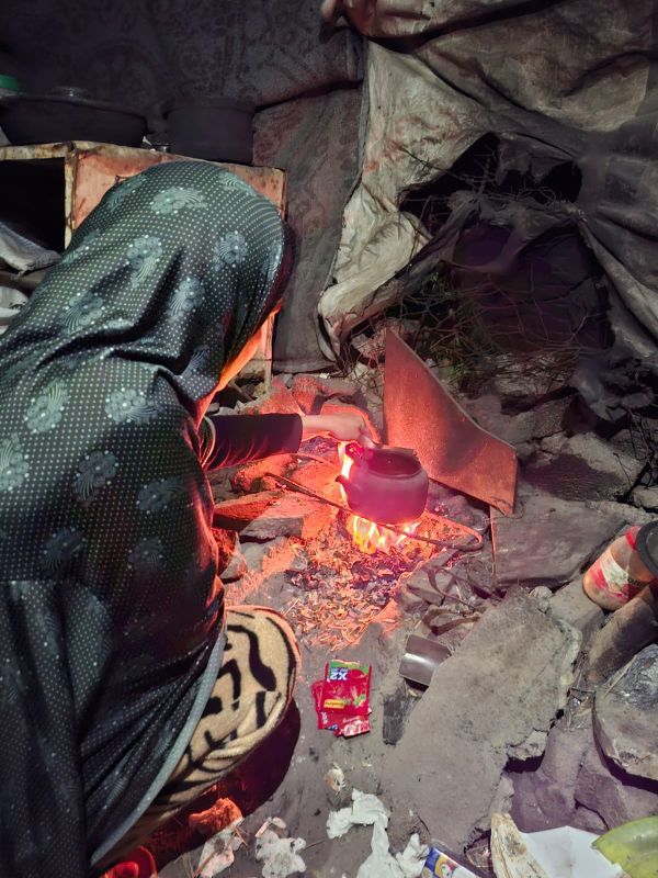 The cry of a Gazan woman