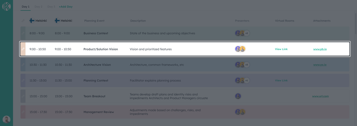 Product and Solution Vision in PI Planning for SAFe