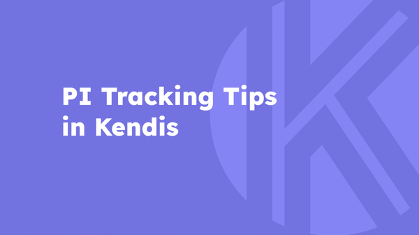 PI Tracking Tips in Kendis