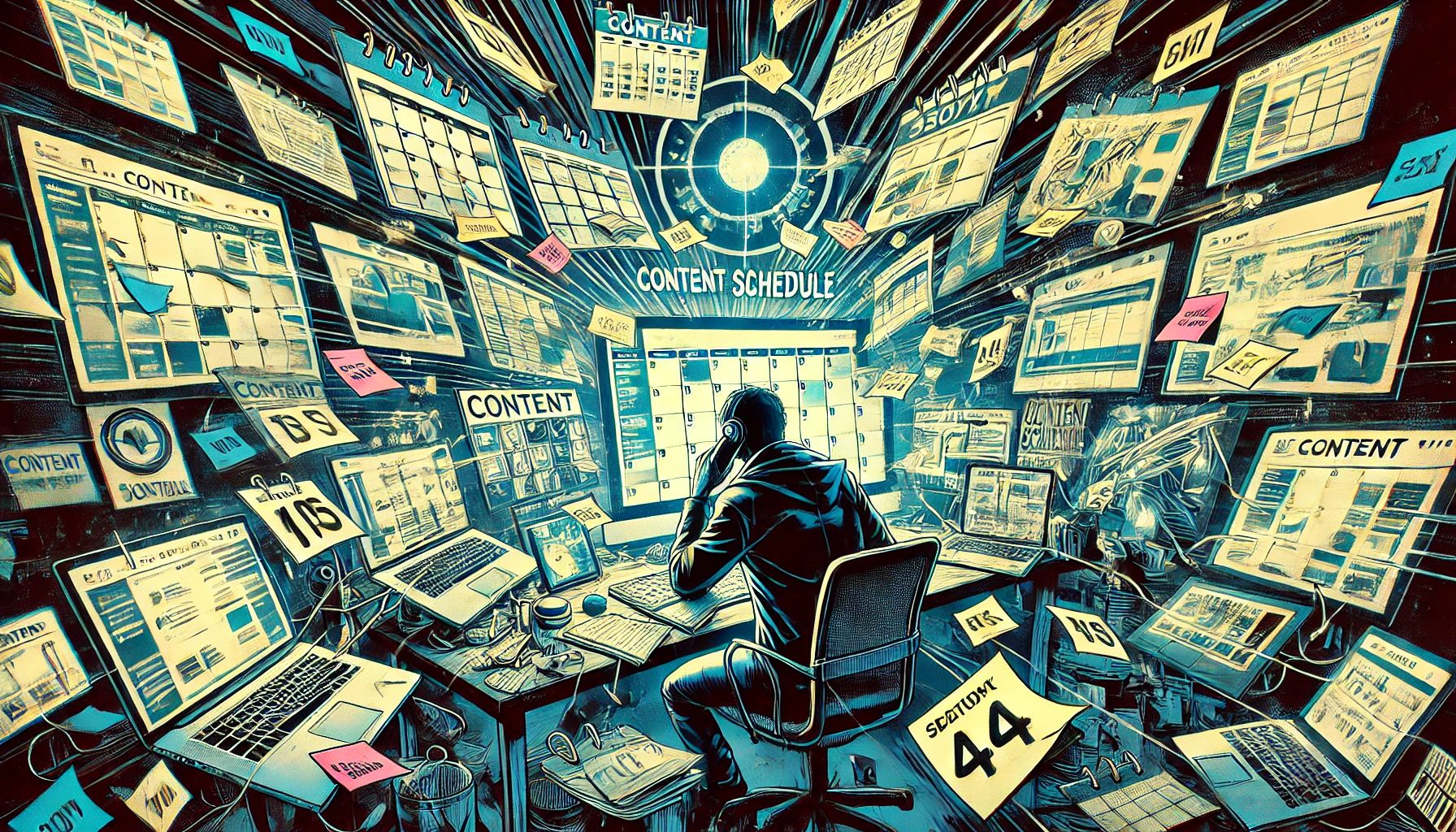 On content schedules...